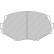 Brake pad set DS Performance FDS1011 Ferodo Racing, Thumbnail 5