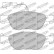 Brake pad set DS Performance FDS1056 Ferodo Racing, Thumbnail 6
