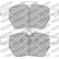 Brake pad set DS Performance FDS1068 Ferodo Racing, Thumbnail 2