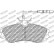 Brake pad set DS Performance FDS1112 Ferodo Racing, Thumbnail 2