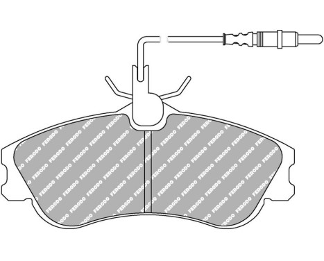 Brake pad set DS Performance FDS1112 Ferodo Racing, Image 5