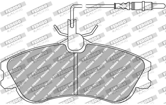 Brake pad set DS Performance FDS1112 Ferodo Racing, Image 6