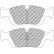 Brake pad set DS Performance FDS1300 Ferodo Racing, Thumbnail 6