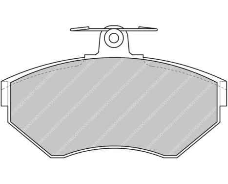 Brake pad set DS Performance FDS1312 Ferodo Racing, Image 6