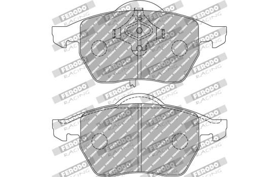 Brake pad set DS Performance FDS1323 Ferodo Racing, Image 6