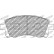 Brake pad set DS Performance FDS1327 Ferodo Racing, Thumbnail 6