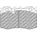 Brake pad set DS Performance FDS1348 Ferodo Racing, Thumbnail 2