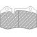 Brake pad set DS Performance FDS1348 Ferodo Racing, Thumbnail 6