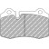 Brake pad set DS Performance FDS1348 Ferodo Racing, Thumbnail 5