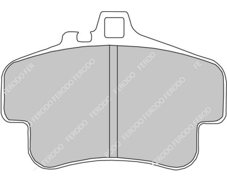 Brake pad set DS Performance FDS1435 Ferodo Racing, Image 5