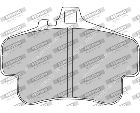 Brake pad set DS Performance FDS1435 Ferodo Racing, Image 6