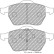 Brake pad set DS Performance FDS1463 Ferodo Racing, Thumbnail 6