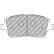 Brake pad set DS Performance FDS1617 Ferodo Racing, Thumbnail 6