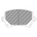 Brake pad set DS Performance FDS1636 Ferodo Racing, Thumbnail 6