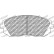 Brake pad set DS Performance FDS1639 Ferodo Racing, Thumbnail 2