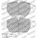 Brake pad set DS Performance FDS1641 Ferodo Racing, Thumbnail 2