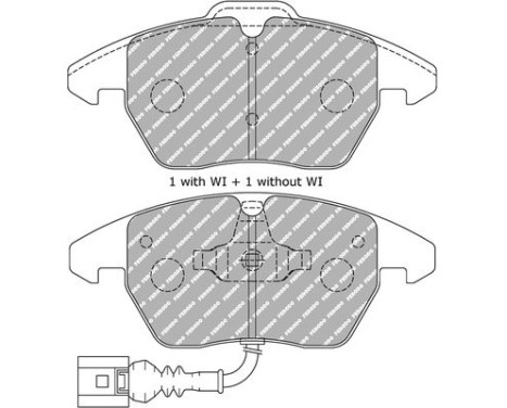 Brake pad set DS Performance FDS1641 Ferodo Racing, Image 6