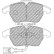Brake pad set DS Performance FDS1641 Ferodo Racing, Thumbnail 6