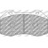 Brake pad set DS Performance FDS1667 Ferodo Racing, Thumbnail 2