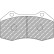 Brake pad set DS Performance FDS1667 Ferodo Racing, Thumbnail 5