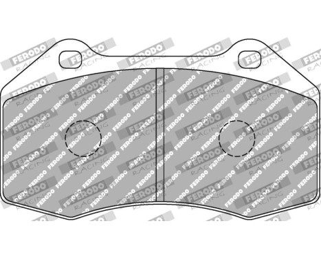 Brake pad set DS Performance FDS1667 Ferodo Racing, Image 6