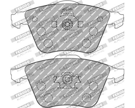 Brake pad set DS Performance FDS1706 Ferodo Racing, Image 2