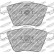 Brake pad set DS Performance FDS1706 Ferodo Racing, Thumbnail 2