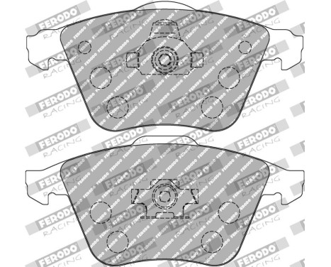 Brake pad set DS Performance FDS1706 Ferodo Racing, Image 6