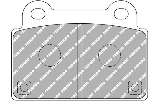 Brake pad set DS Performance FDS4168 Ferodo Racing, Image 5