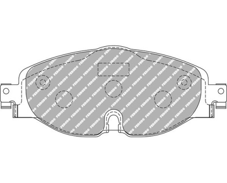 Brake pad set DS Performance FDS4433 Ferodo Racing, Image 6