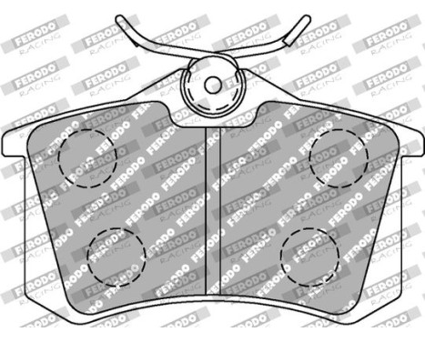 Brake pad set DS Performance FDS541 Ferodo Racing, Image 2
