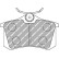 Brake pad set DS Performance FDS541 Ferodo Racing, Thumbnail 6