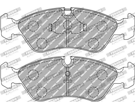 Brake pad set DS Performance FDS584 Ferodo Racing, Image 2