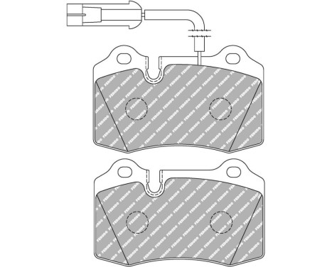 Brake pad set DS Performance FDS721 Ferodo Racing, Image 5