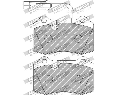 Brake pad set DS Performance FDS721 Ferodo Racing, Image 6