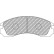 Brake pad set DS Performance FDS765 Ferodo Racing, Thumbnail 6