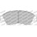 Brake pad set DS Performance FDS777 Ferodo Racing, Thumbnail 2