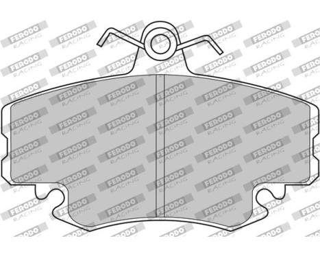 Brake pad set DS Performance FDS845 Ferodo Racing, Image 2
