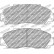 Brake pad set DS Performance FDS905 Ferodo Racing, Thumbnail 2