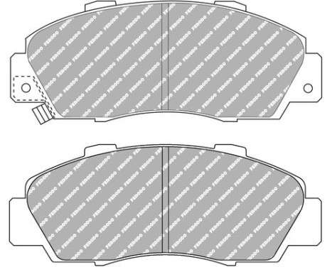 Brake pad set DS Performance FDS905 Ferodo Racing, Image 6