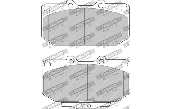 Brake pad set DS Performance FDS986 Ferodo Racing, Image 6