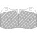 Brake pad set DS Performance FDS998 Ferodo Racing, Thumbnail 5