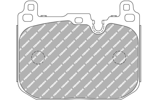 Brake pad set DS UNO FCP4611Z Ferodo Racing, Image 5