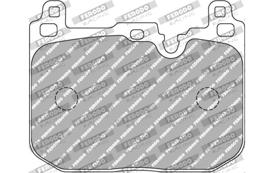 Brake pad set DS UNO FCP4611Z Ferodo Racing, Image 6