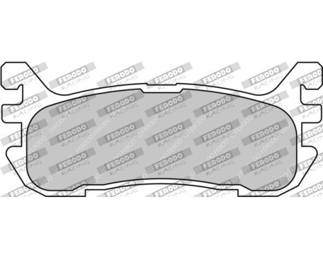 Brake pad set DS2500 FCP1012H Ferodo Racing, Image 2