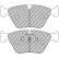 Brake pad set DS2500 FCP1073H Ferodo Racing, Thumbnail 6