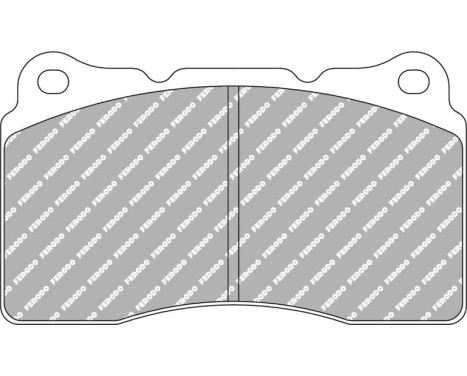 Brake pad set DS2500 FCP1334H Ferodo Racing, Image 5