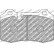 Brake pad set DS2500 FCP1348H Ferodo Racing, Thumbnail 2
