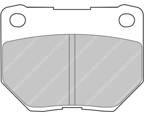 Brake pad set DS2500 FCP1372H Ferodo Racing, Image 5