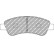 Brake pad set DS2500 FCP1399H Ferodo Racing, Thumbnail 6